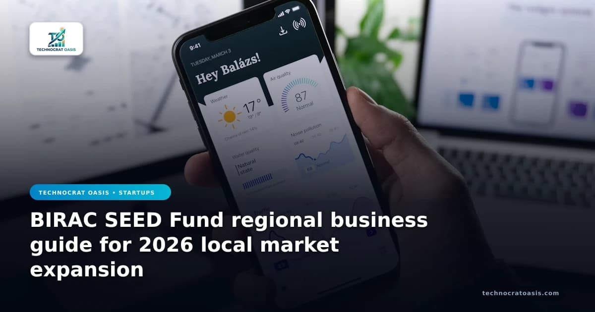 BIRAC SEED Fund regional business guide for 2026 local market expansion