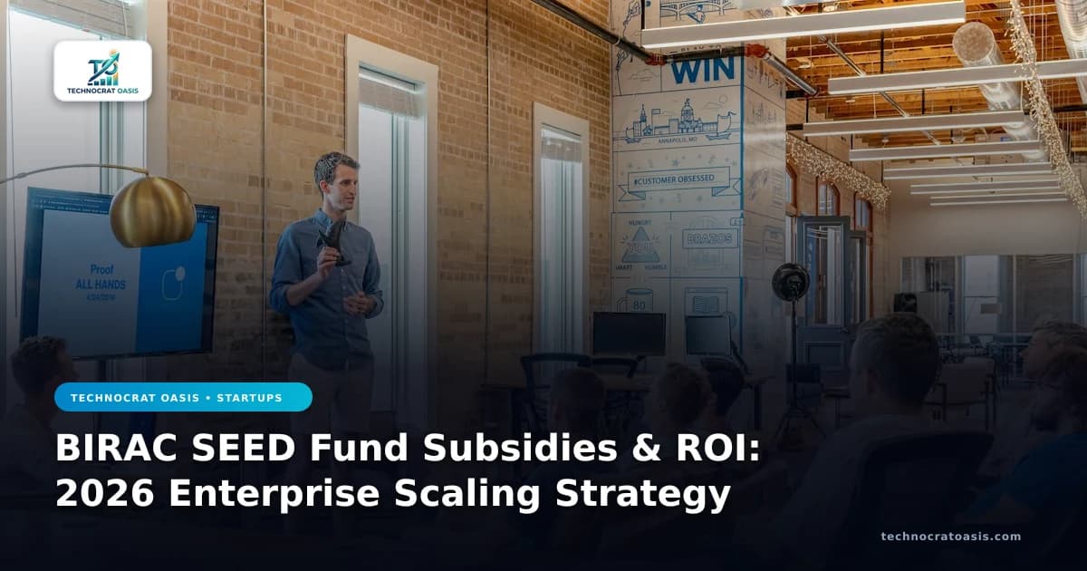 BIRAC SEED Fund Subsidies & ROI: 2026 Enterprise Scaling Strategy