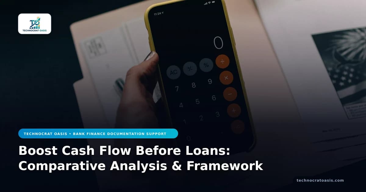 Boost Cash Flow Before Loans: Comparative Analysis & Framework
