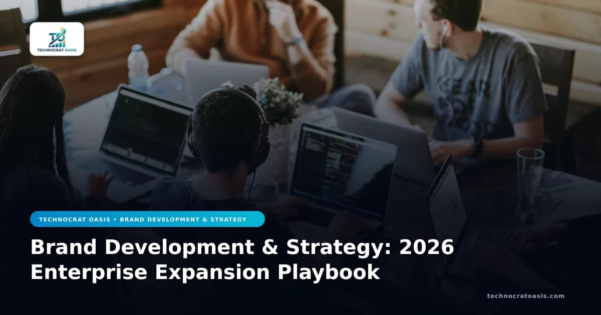 Brand Development & Strategy: 2026 Enterprise Expansion Playbook