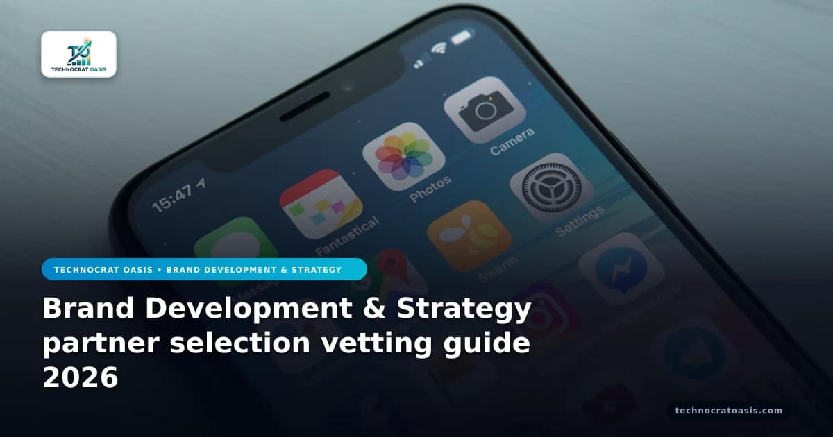 Brand Development & Strategy partner selection vetting guide 2026