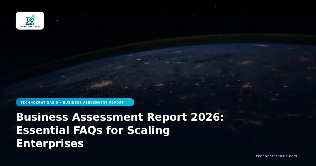 Business Assessment Report 2026: Essential FAQs for Scaling Enterprises