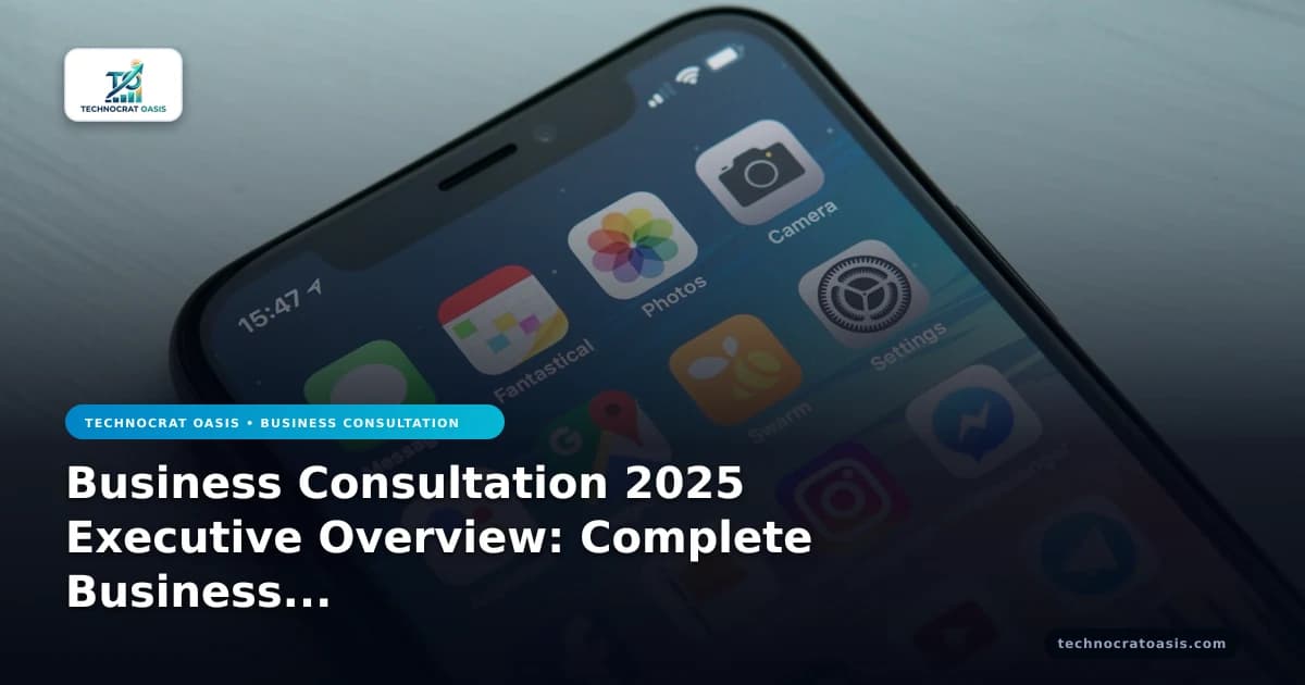 Business Consultation 2025 Executive Overview: Complete Business Guide & Practical Roadmap (2026)