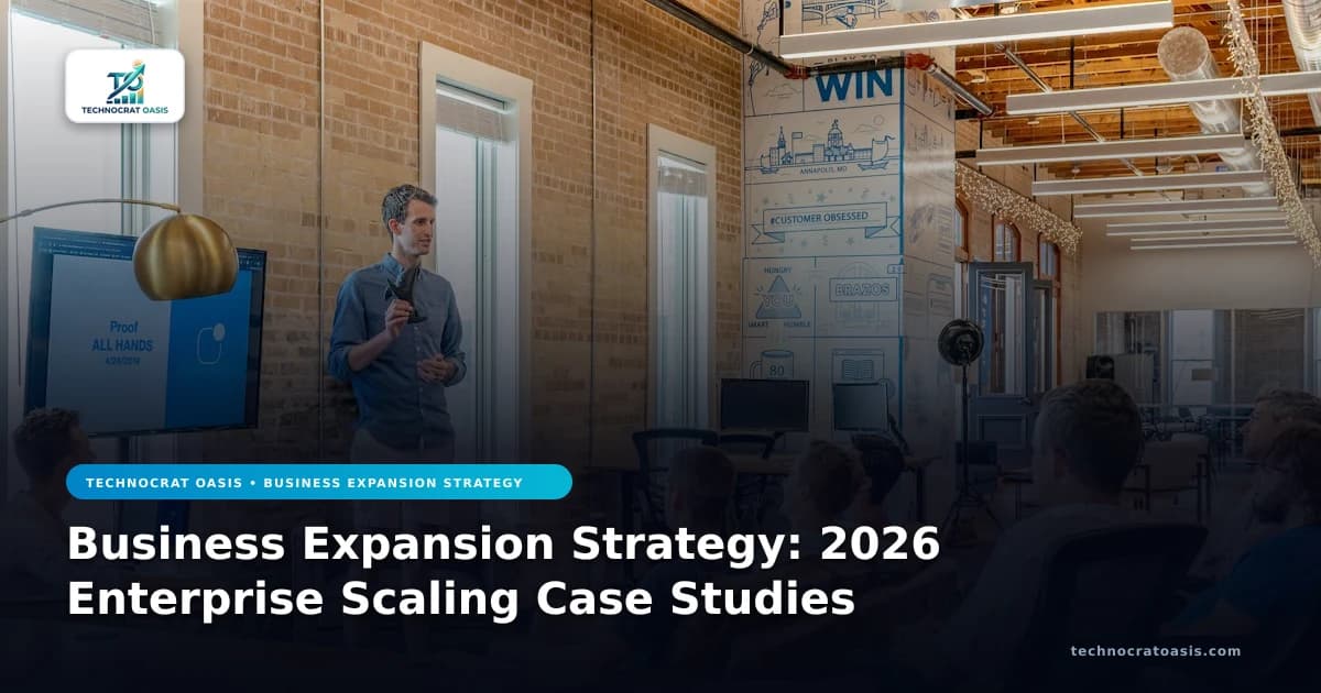 Business Expansion Strategy: 2026 Enterprise Scaling Case Studies
