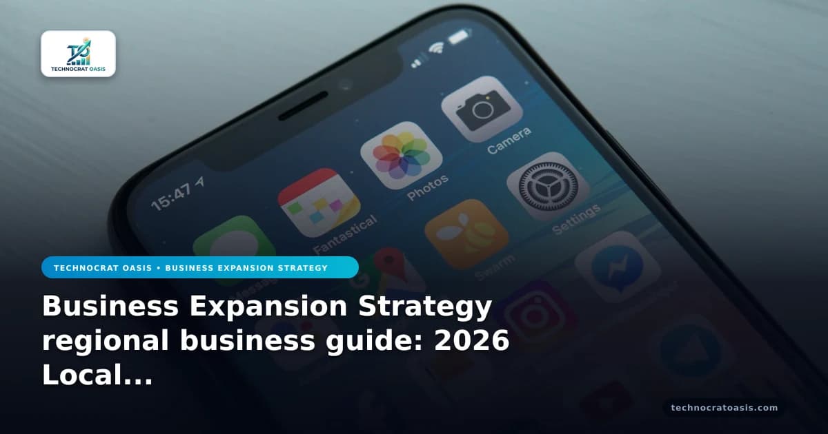 Business Expansion Strategy regional business guide: 2026 Local Scale