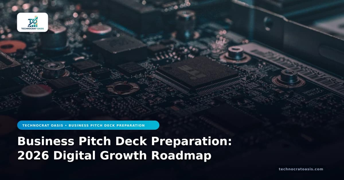 Business Pitch Deck Preparation: 2026 Digital Growth Roadmap