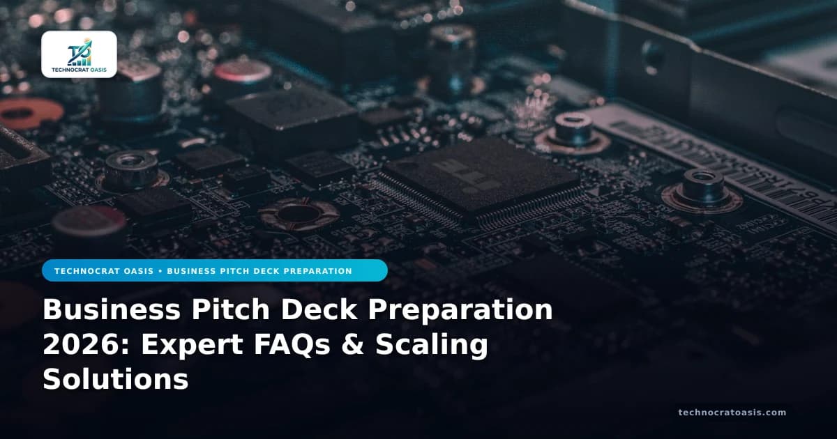 Business Pitch Deck Preparation 2026: Expert FAQs & Scaling Solutions
