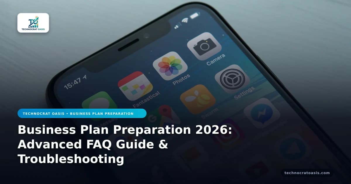 Business Plan Preparation 2026: Advanced FAQ Guide & Troubleshooting