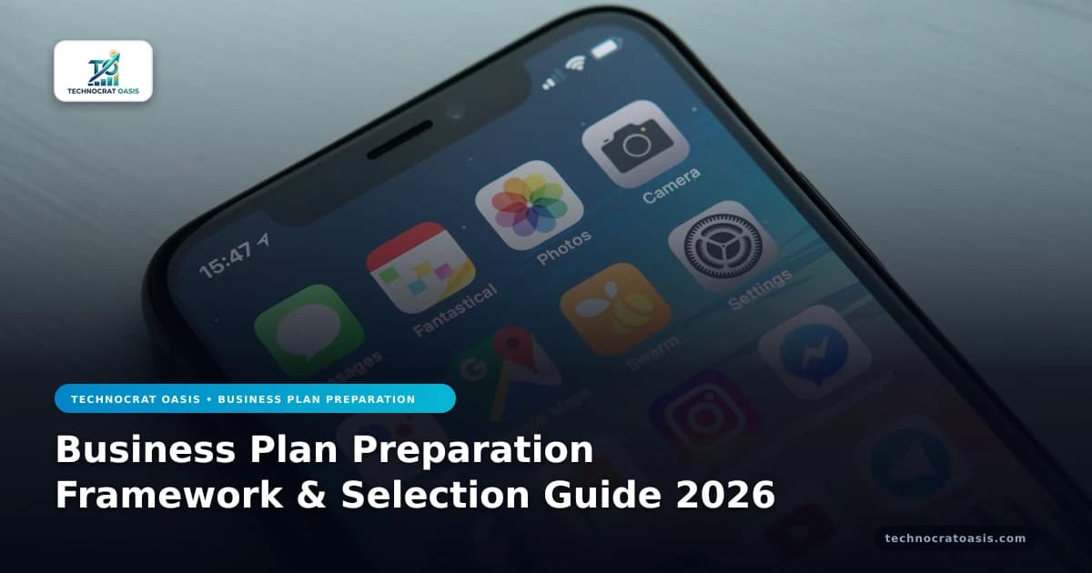 Business Plan Preparation Framework & Selection Guide 2026