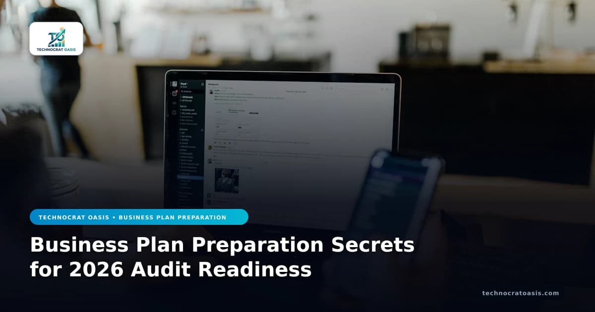 Business Plan Preparation Secrets for 2026 Audit Readiness