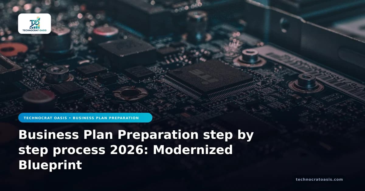 Business Plan Preparation step by step process 2026: Modernized Blueprint