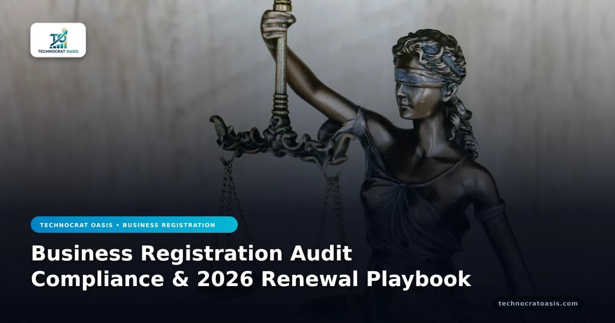 Business Registration Audit Compliance & 2026 Renewal Playbook