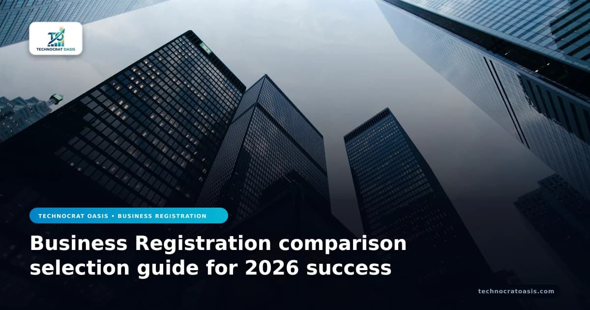 Business Registration comparison selection guide for 2026 success