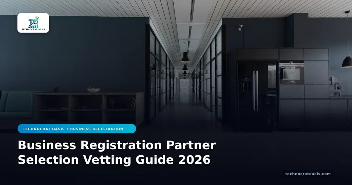 Business Registration Partner Selection Vetting Guide 2026