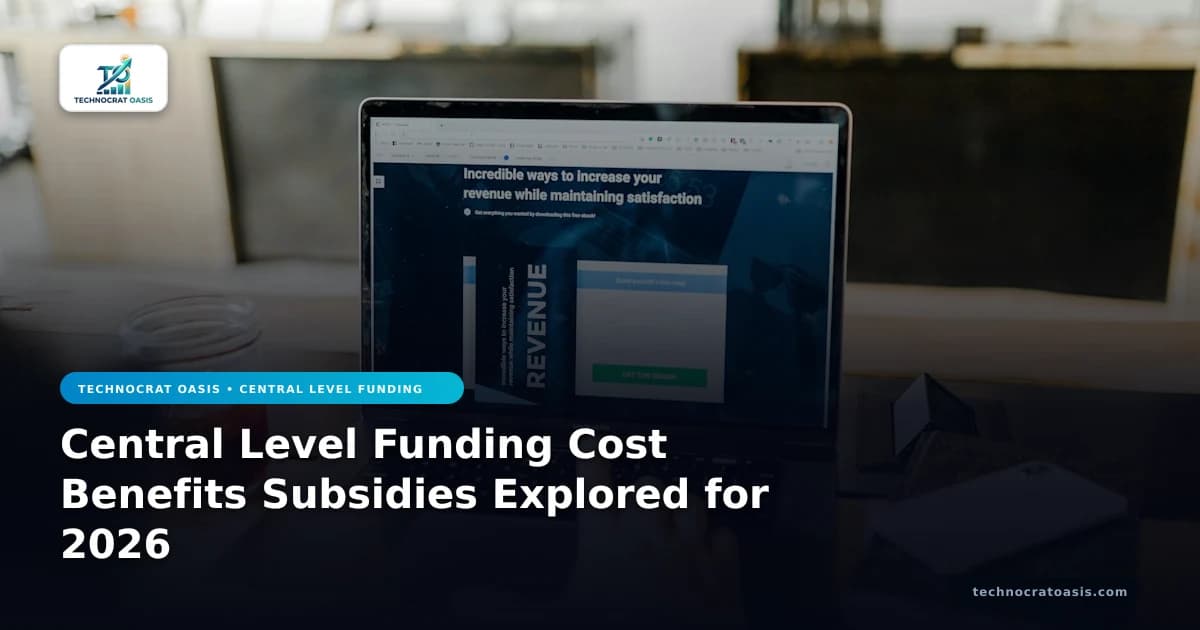 Central Level Funding Cost Benefits Subsidies Explored for 2026