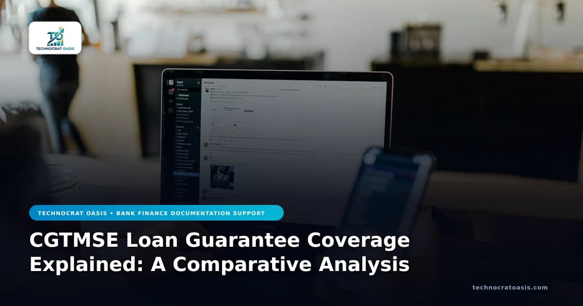CGTMSE Loan Guarantee Coverage Explained: A Comparative Analysis