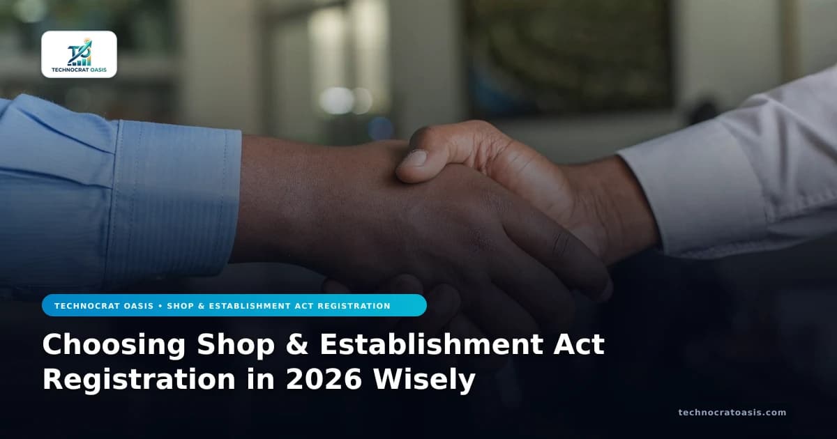 Choosing Shop & Establishment Act Registration in 2026 Wisely