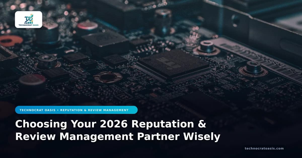Choosing Your 2026 Reputation & Review Management Partner Wisely