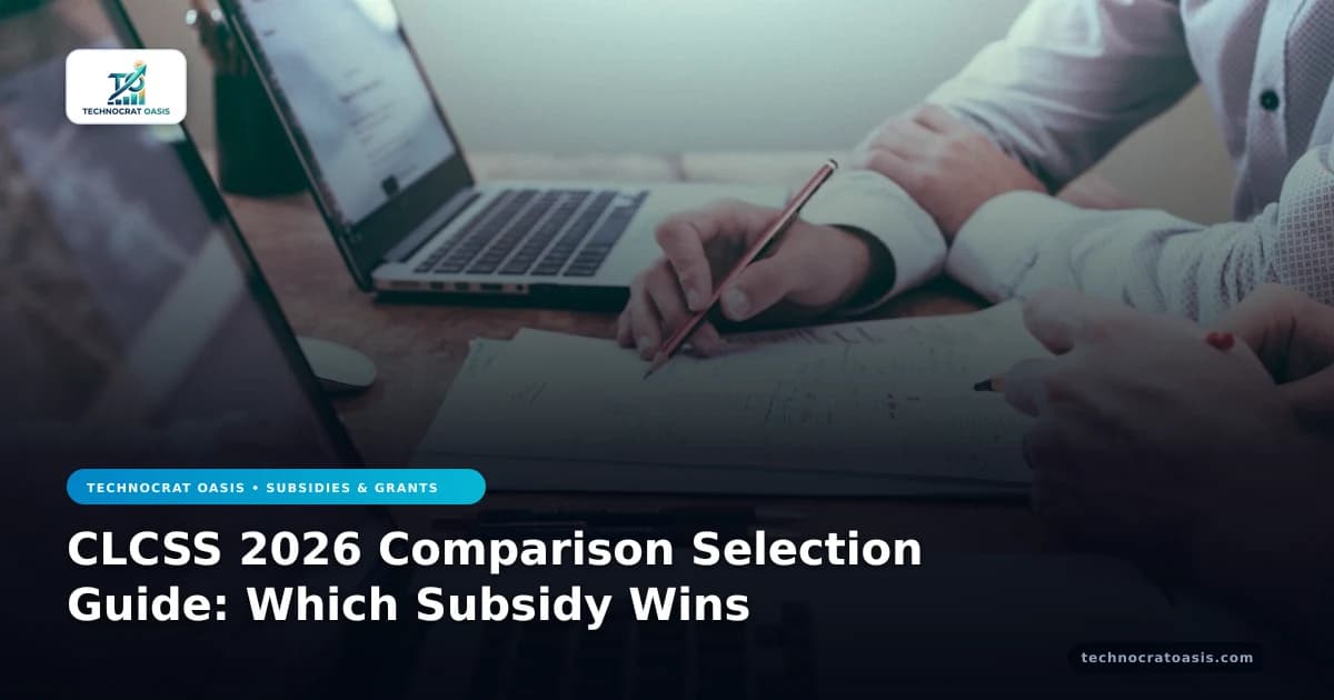 CLCSS 2026 Comparison Selection Guide: Which Subsidy Wins