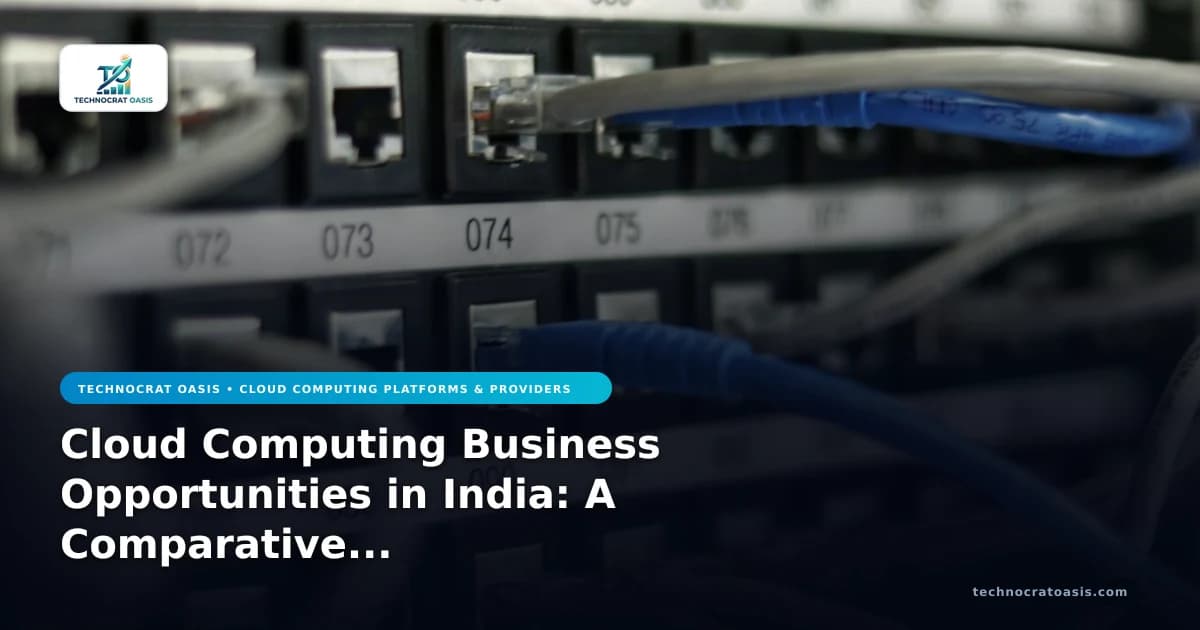 Cloud Computing Business Opportunities in India: A Comparative Guide