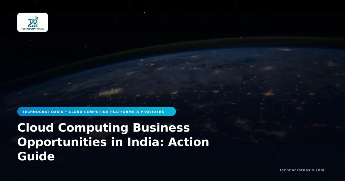 Cloud Computing Business Opportunities in India: Action Guide