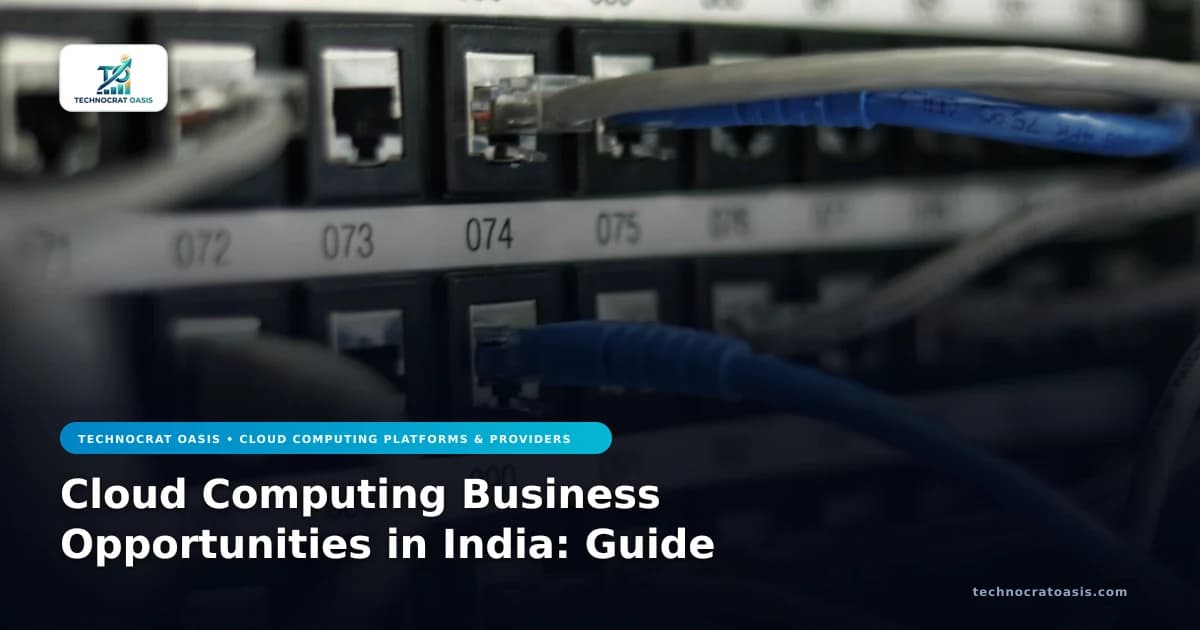 Cloud Computing Business Opportunities in India: Guide