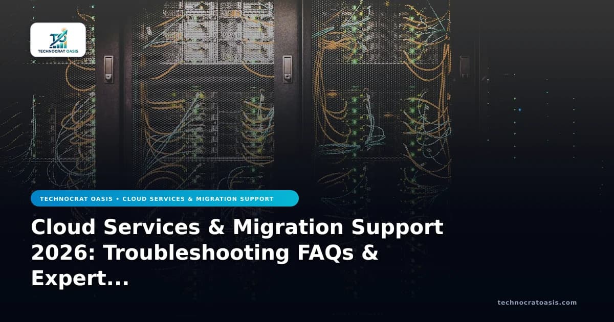 Cloud Services & Migration Support 2026: Troubleshooting FAQs & Expert Fixes