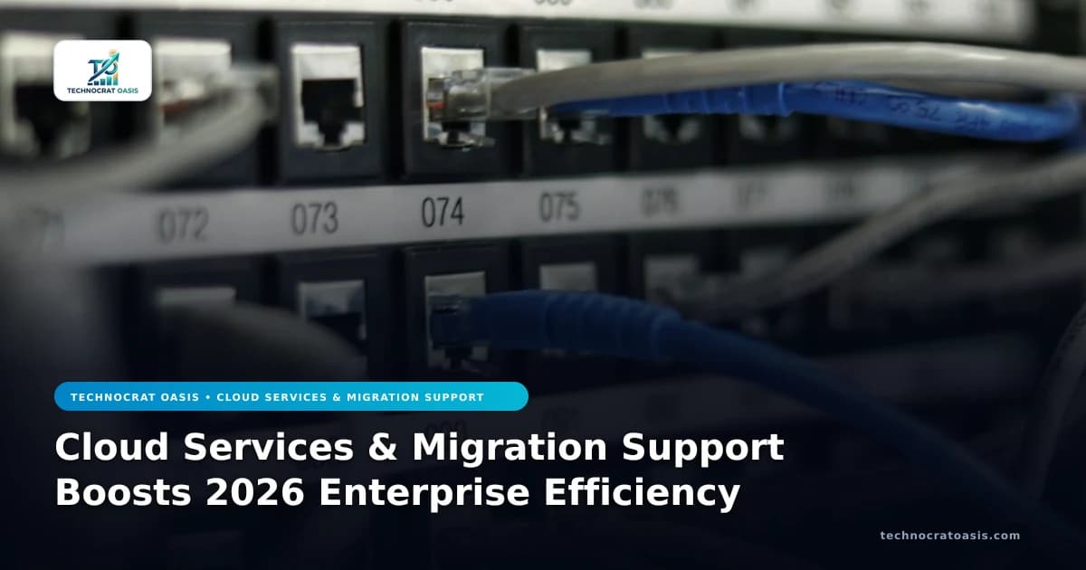 Cloud Services & Migration Support Boosts 2026 Enterprise Efficiency