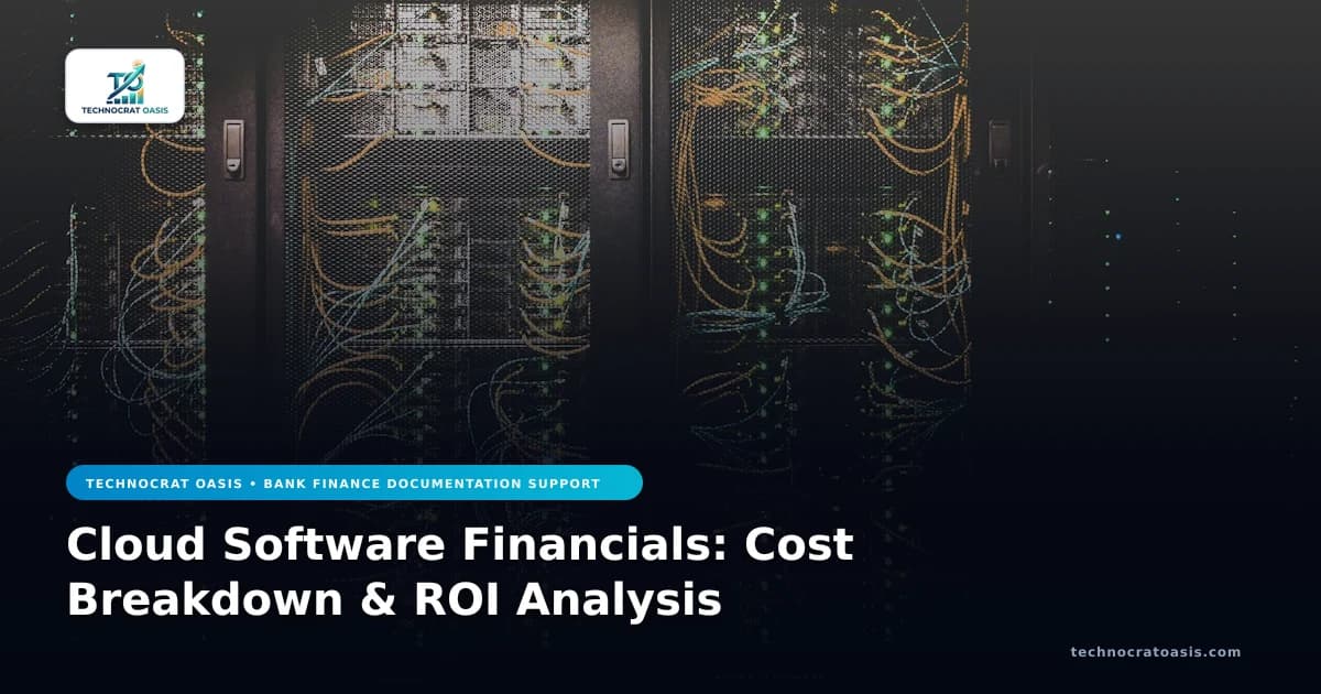 Cloud Software Financials: Cost Breakdown & ROI Analysis