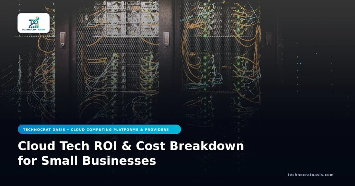 Cloud Tech ROI & Cost Breakdown for Small Businesses