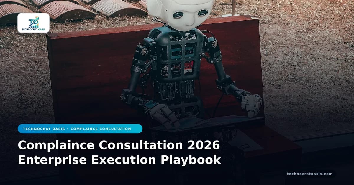 Complaince Consultation 2026 Enterprise Execution Playbook