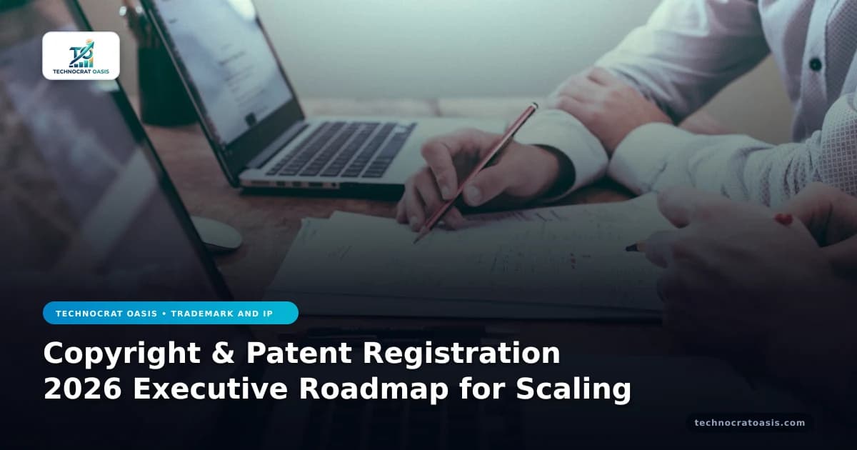 Copyright & Patent Registration 2026 Executive Roadmap for Scaling