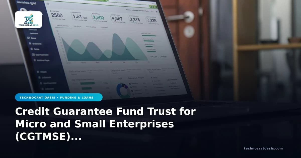 Credit Guarantee Fund Trust for Micro and Small Enterprises (CGTMSE) 2026 Financial ROI & Subsidy Breakdown
