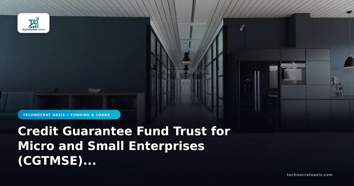 Credit Guarantee Fund Trust for Micro and Small Enterprises (CGTMSE) audit compliance renewal guide 2026