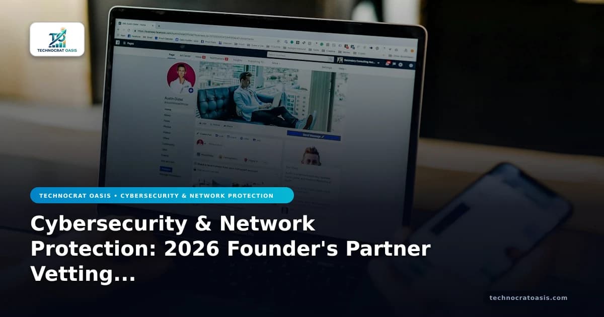 Cybersecurity & Network Protection: 2026 Founder's Partner Vetting Blueprint