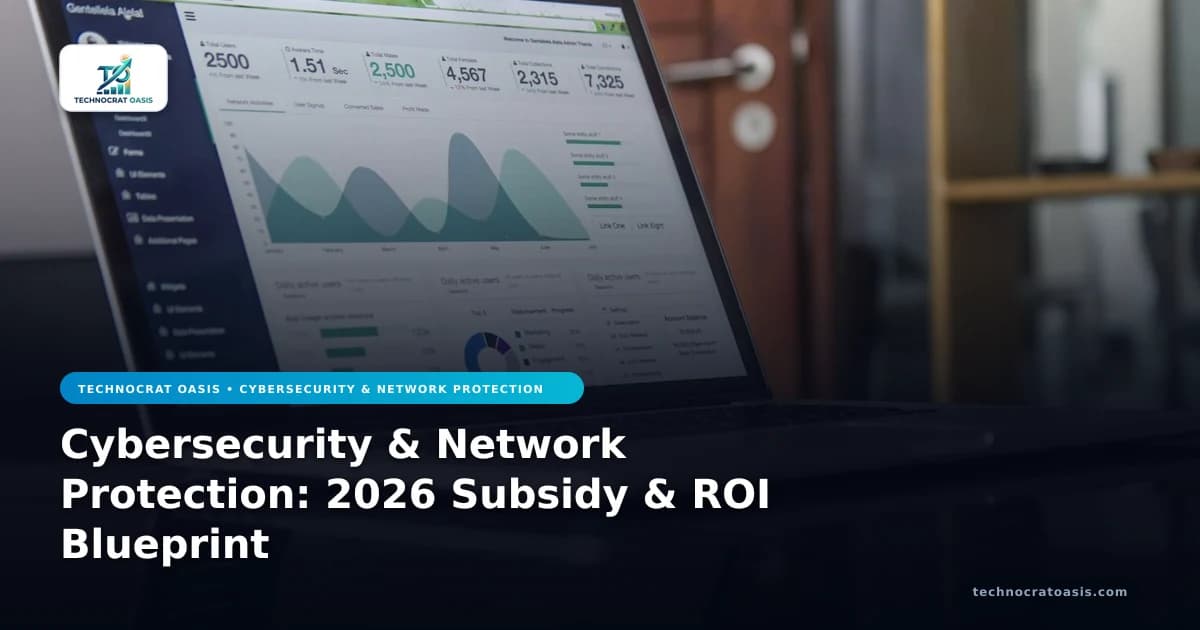 Cybersecurity & Network Protection: 2026 Subsidy & ROI Blueprint