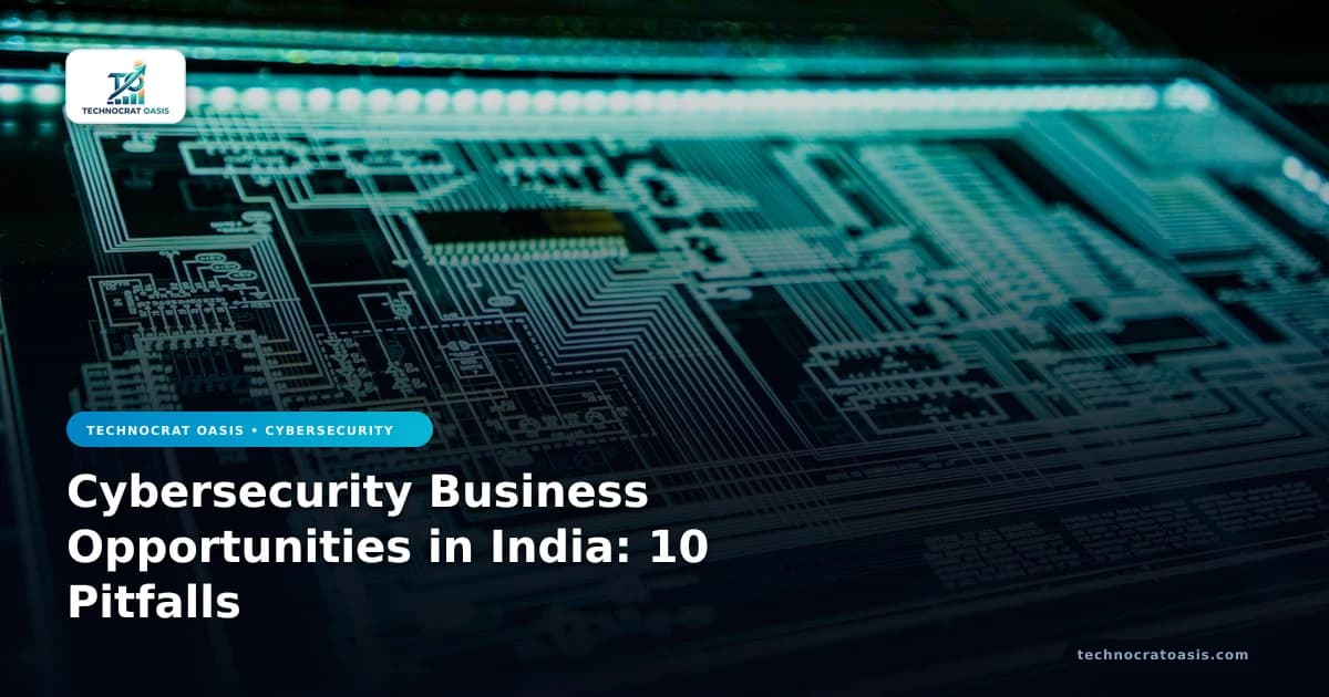 Cybersecurity Business Opportunities in India: 10 Pitfalls