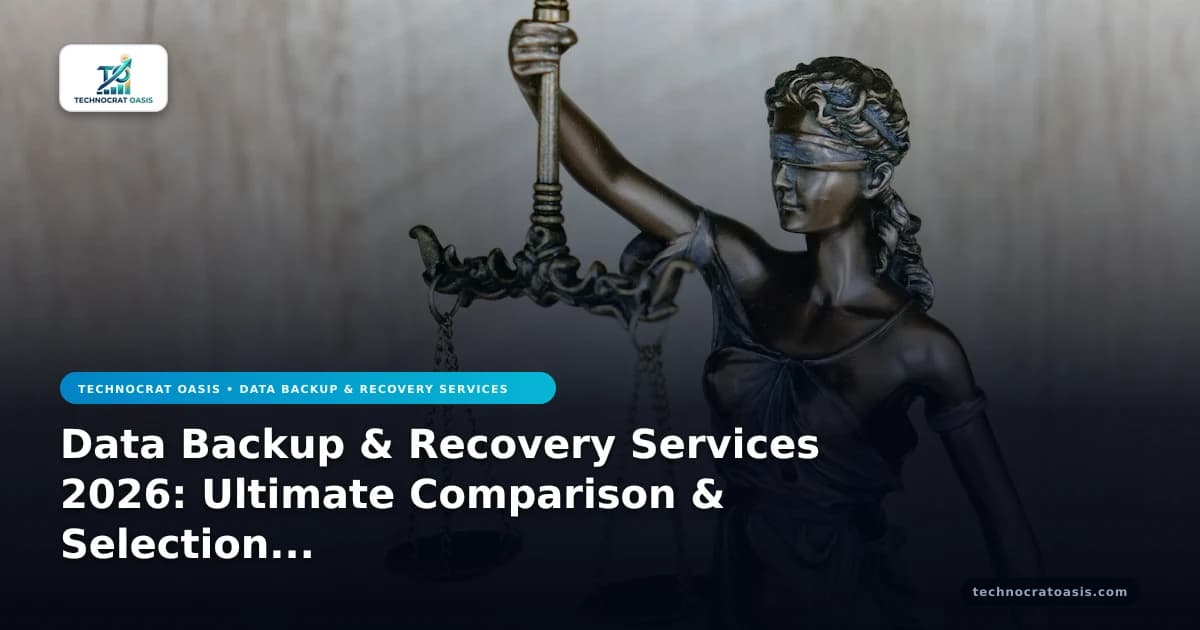 Data Backup & Recovery Services 2026: Ultimate Comparison & Selection Blueprint