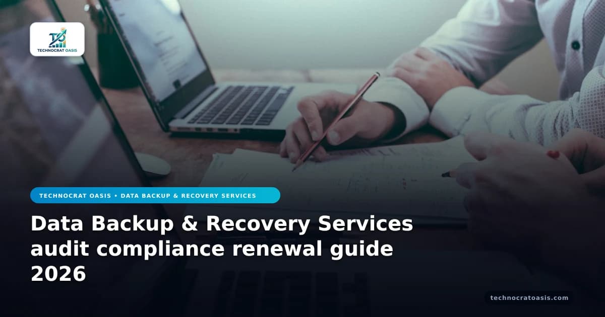 Data Backup & Recovery Services audit compliance renewal guide 2026