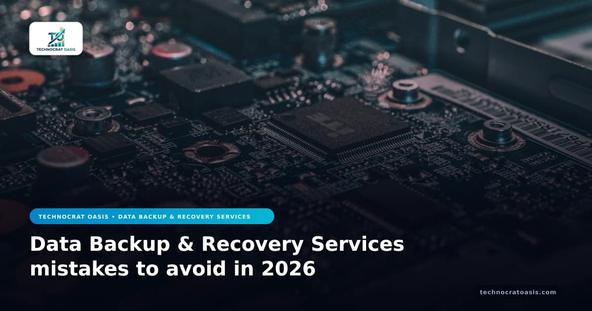 Data Backup & Recovery Services mistakes to avoid in 2026