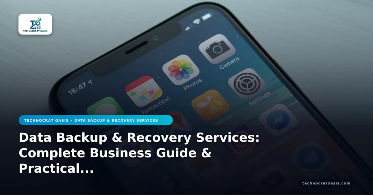 Data Backup & Recovery Services: Complete Business Guide & Practical Roadmap (2026)
