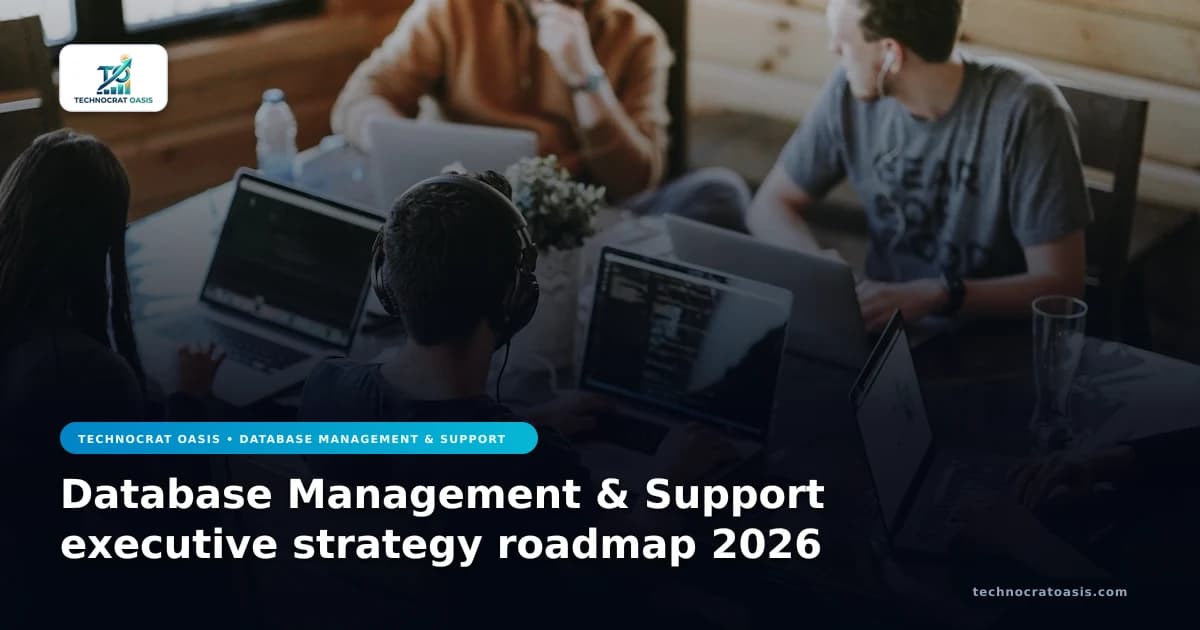 Database Management & Support executive strategy roadmap 2026