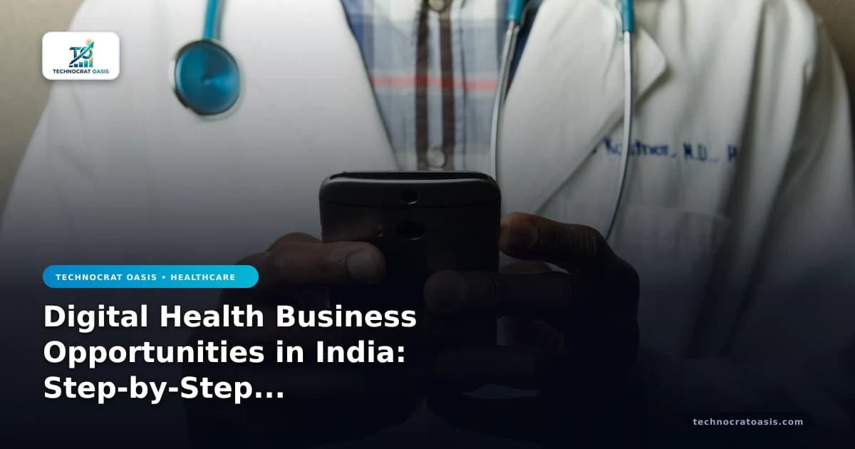 Digital Health Business Opportunities in India: Step-by-Step Implementation