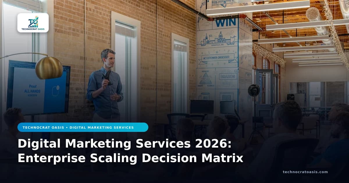 Digital Marketing Services 2026: Enterprise Scaling Decision Matrix
