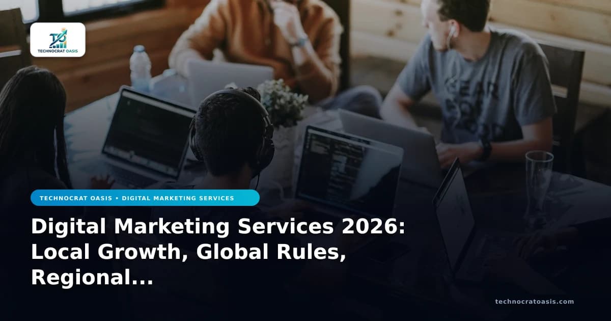 Digital Marketing Services 2026: Local Growth, Global Rules, Regional Wins