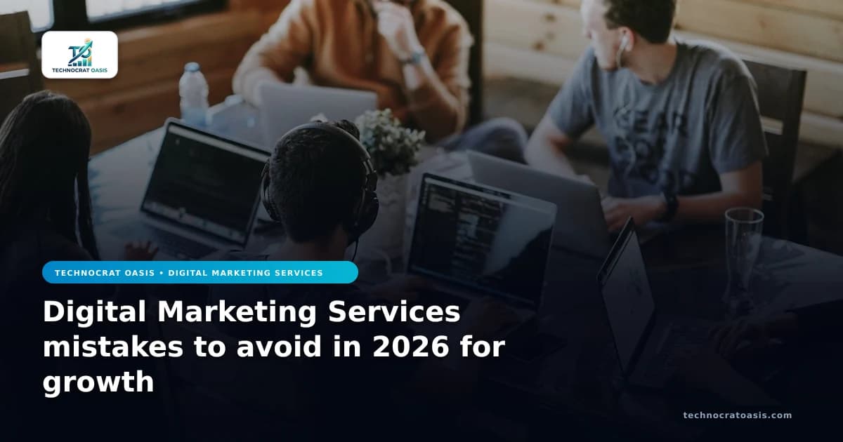 Digital Marketing Services mistakes to avoid in 2026 for growth