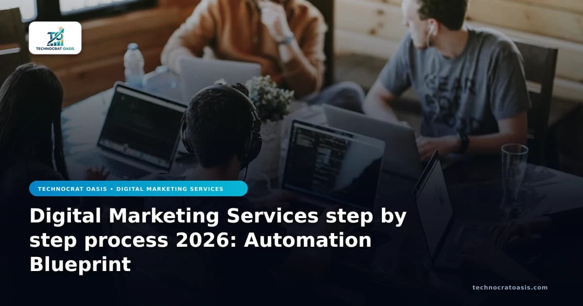 Digital Marketing Services step by step process 2026: Automation Blueprint