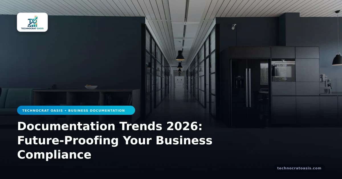 Documentation Trends 2026: Future-Proofing Your Business Compliance
