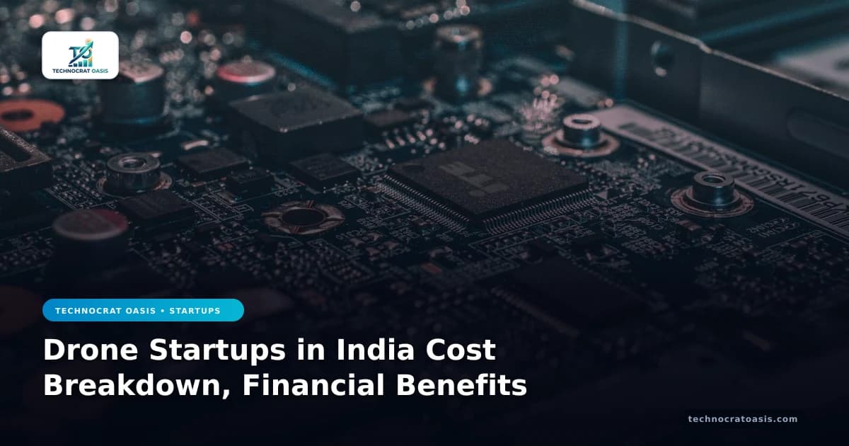 Drone Startups in India Cost Breakdown, Financial Benefits