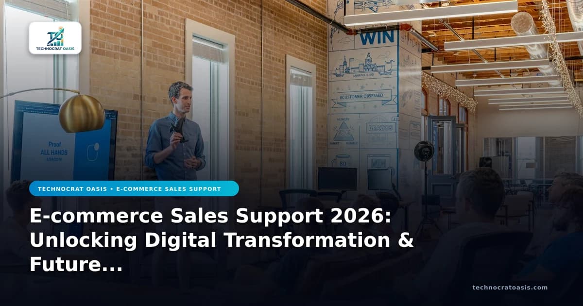 E-commerce Sales Support 2026: Unlocking Digital Transformation & Future Growth